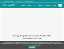 Tablet Screenshot of granvogl.com